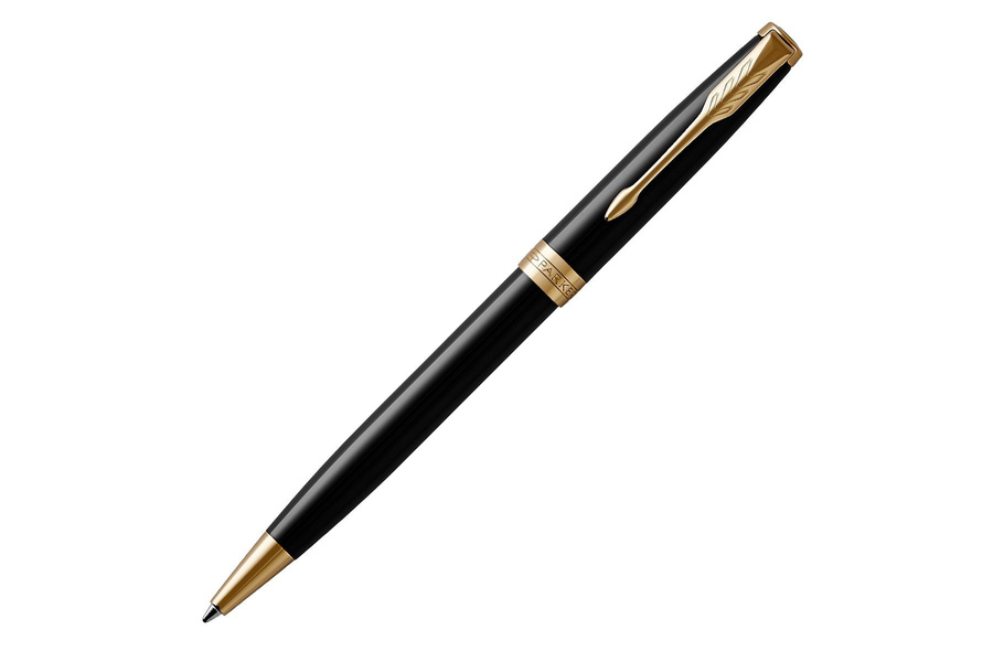 Długopis Parker Sonnet czarny GT z GRAWEREM